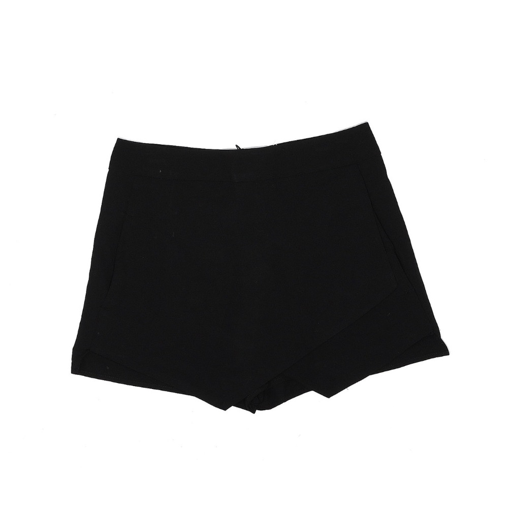 Bloomingdale’s Aqua Black Mini Skort - M
